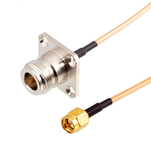 N Female to SMA Male Connector Cable for Connection of PCB and for Electronic Components C-SDSP-NK-SMAJ-6