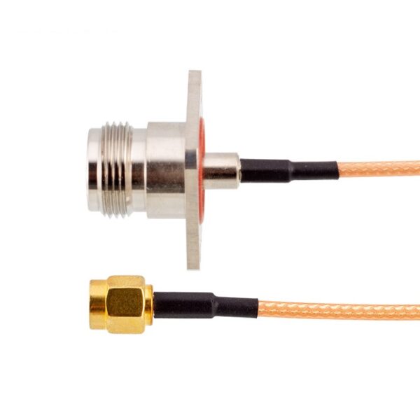 N Female to SMA Male Connector Cable for Connection of PCB and for Electronic Components C-SDSP-NK-SMAJ-6 - Image 2